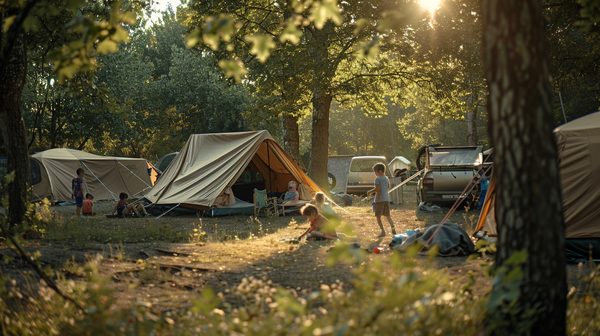 Découvrez le camping familial près d'amboise